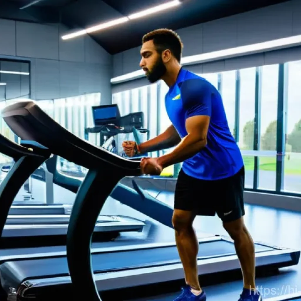 스포츠 과학 대학 - **Prompt:** A diverse group of athletes, including a male cricketer, a female marathon runner, and a...